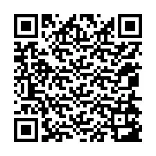 Código QR para número de teléfono +12054183840