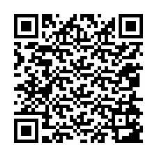 QR Code pour le numéro de téléphone +12054183842