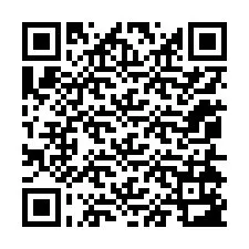 QR-Code für Telefonnummer +12054183845