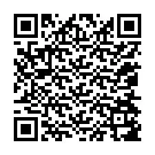 QR-код для номера телефона +12054187388