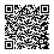 QR-code voor telefoonnummer +12054187390