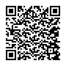 Codice QR per il numero di telefono +12054187393