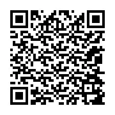 QR-code voor telefoonnummer +12054187395