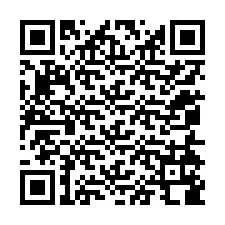 Código QR para número de teléfono +12054188804