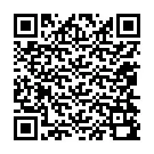 QR Code สำหรับหมายเลขโทรศัพท์ +12054190476