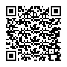 Código QR para número de telefone +12054198166