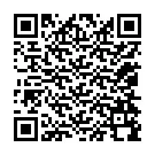 QR-код для номера телефона +12054198599