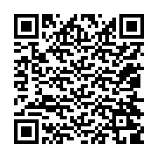 QR-Code für Telefonnummer +12054209689