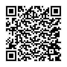 QR-koodi puhelinnumerolle +12054209748