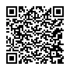 QR-код для номера телефона +12054209755