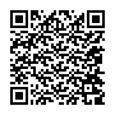 QR-koodi puhelinnumerolle +12054209756