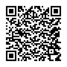 QR kód a telefonszámhoz +12054218679