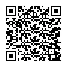 電話番号のQRコード +12054243294