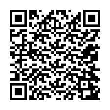 Kode QR untuk nomor Telepon +12054243297