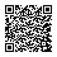 QR Code สำหรับหมายเลขโทรศัพท์ +12054243298