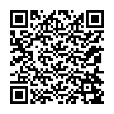 Código QR para número de telefone +12054247601