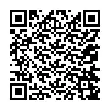 Código QR para número de telefone +12054247603