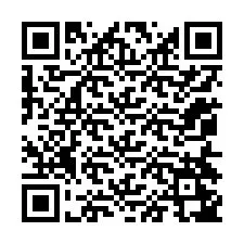 QR-код для номера телефона +12054247605