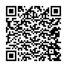 Código QR para número de teléfono +12054257627