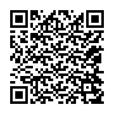 QR-code voor telefoonnummer +12054257629