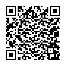 Código QR para número de teléfono +12054263755