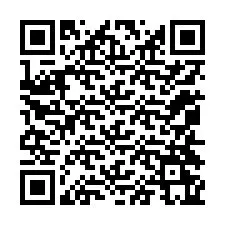 Código QR para número de telefone +12054265671