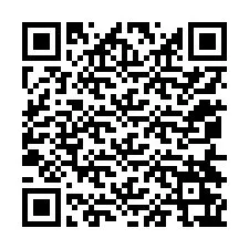 Kode QR untuk nomor Telepon +12054267604