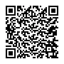 Código QR para número de telefone +12054267607