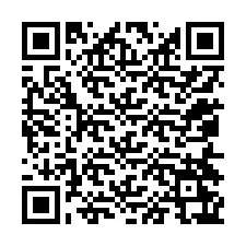 Código QR para número de teléfono +12054267608