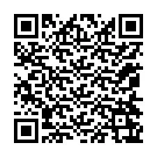 Código QR para número de telefone +12054267611