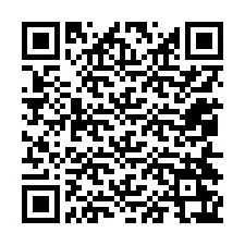 Kode QR untuk nomor Telepon +12054267617