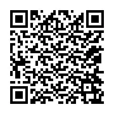 Código QR para número de telefone +12054267619