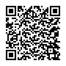 Código QR para número de telefone +12054267620