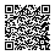 QR-код для номера телефона +12054269661