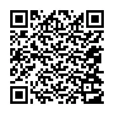 QR-Code für Telefonnummer +12054303373