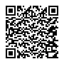 QR-Code für Telefonnummer +12054310323