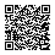 QR-koodi puhelinnumerolle +12054313287