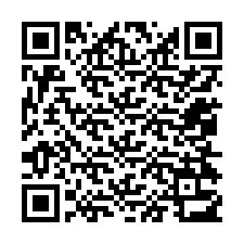 Código QR para número de teléfono +12054313497