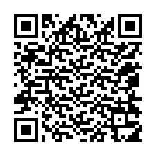 Código QR para número de telefone +12054315428