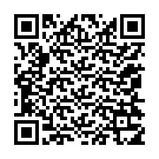 QR-код для номера телефона +12054315434