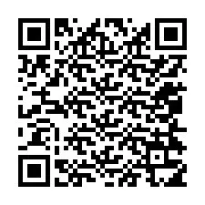 電話番号のQRコード +12054315436