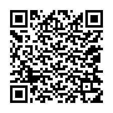 QR-Code für Telefonnummer +12054315438