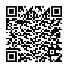 Código QR para número de teléfono +12054315439