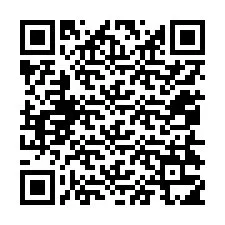 QR код за телефонен номер +12054315443