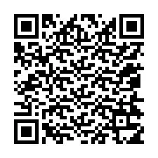 Codice QR per il numero di telefono +12054315448