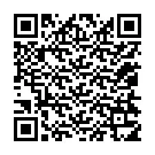 QR-код для номера телефона +12054315449