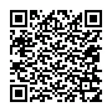 QR-код для номера телефона +12054315453