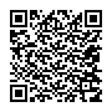 QR-Code für Telefonnummer +12054316337