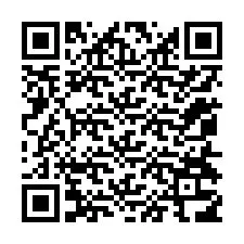 Kode QR untuk nomor Telepon +12054316341