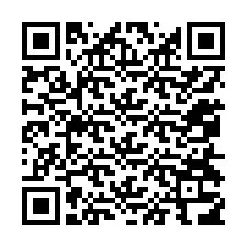 QR kód a telefonszámhoz +12054316343